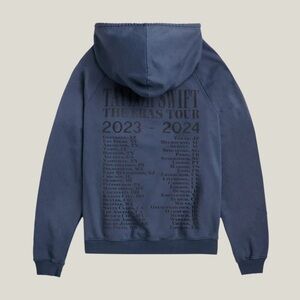 Taylor Swift The Eras Tour Blue International Hoodie